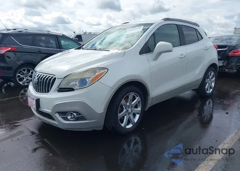 2013 Buick Encore Premium from USA, damaged, VIN KL4CJDSB9DB110792